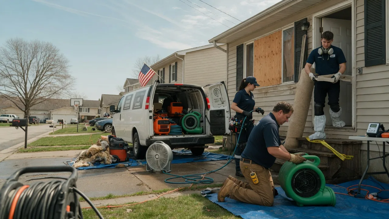 Water Damage Restoration in East Chicago, IN near me